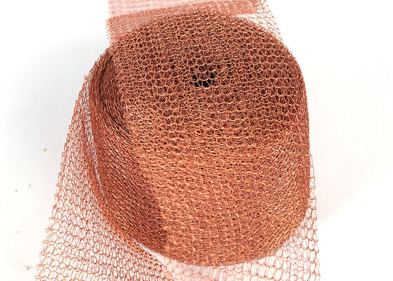 Uniform Mesh Opening Metal Knitted Net Suitable For Demister Pads