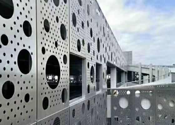 Heavy Duty Design Punched Metal Mesh High Load Capacity