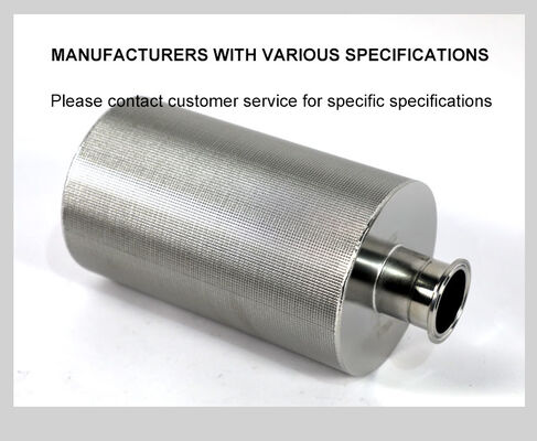 High Mechanical Strength Sintered Filter Medium Suitable For Gas Filtration