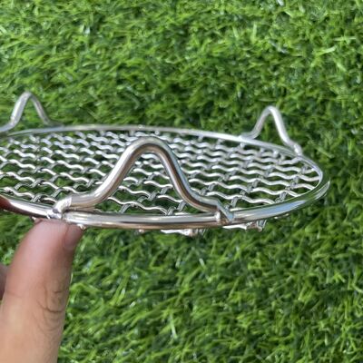 Good Ventilation Stainless Steel Grill Mesh For Home Use metal grill mesh