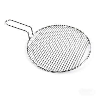 Easy-Clean Stainless Steel BBQ Grilling Net With Handle