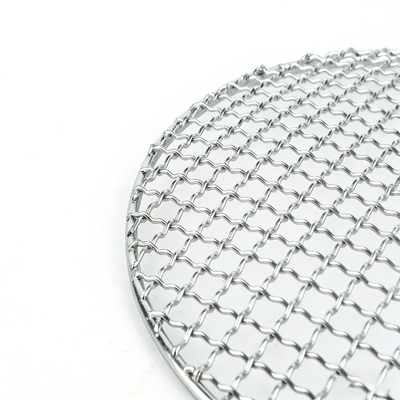 Durable Stainless Steel BBQ Mesh Replacement Grate For Camping
