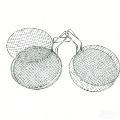 Heat-Resistant BBQ Grill Rack With Removable Handle