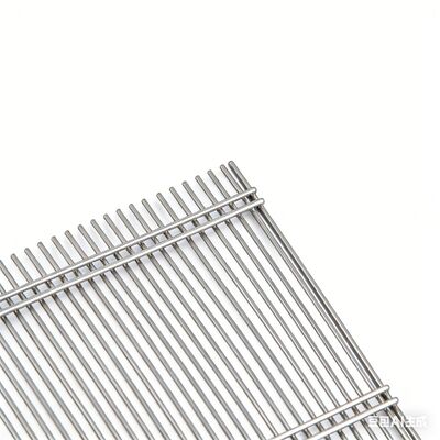 OEM Service Supported SS Grilling Mesh Mat Smooth Polished Surface