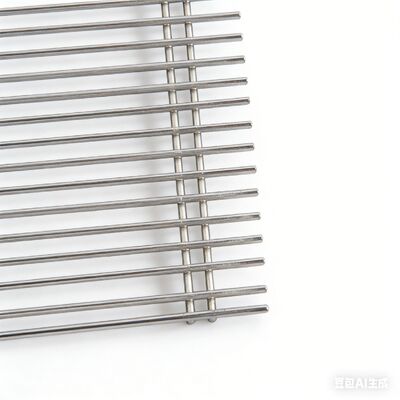 Non-stick Physical Structure Stainless Steel Grill Mesh Anti-scald & Non-slip Handle