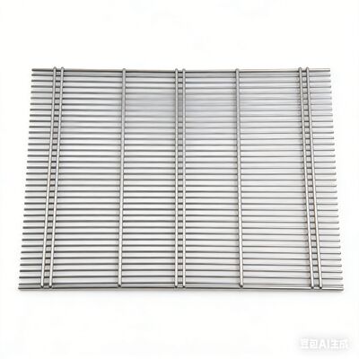 OEM Service Supported SS Grilling Mesh Mat Smooth Polished Surface