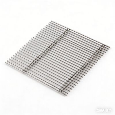 Professional Manufacture SS Grilling Mesh Mat Smooth Polished Surface