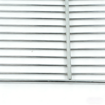 Enhanced Strength SS Welded Mesh BBQ Net Custom Sized For Standard Grills
