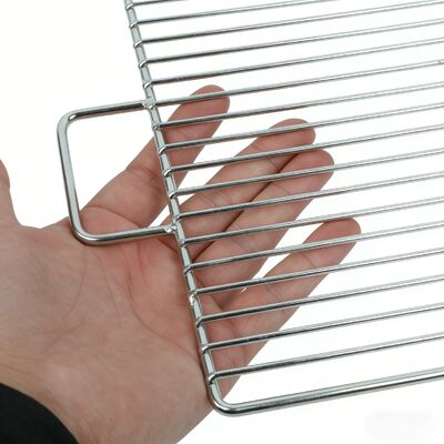 Burr-free Polished Surface Stainless Steel Grill Mesh Easy To Clean