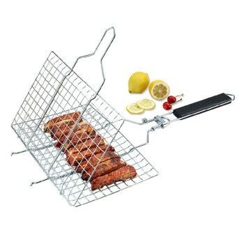 Reusable eco-friendly SS Grilling Mesh Mat Not easy to deform
