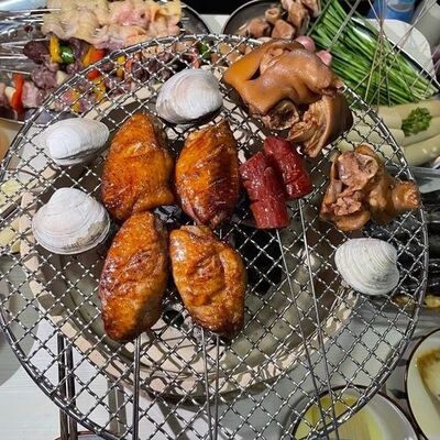 Circle Square Food Grade 304/316 SS 304 BBQ Wire Mesh Grill 20-80cm Size