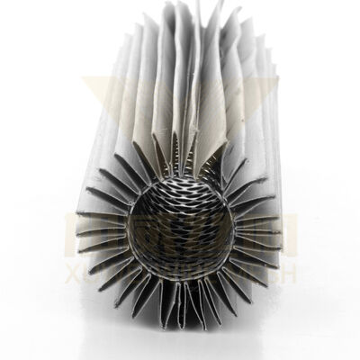 No Material Shedding Sintered Wire Mesh Filter Gas Dust Removal