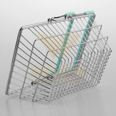 Simple Appearance Wire Mesh Container Space Saving