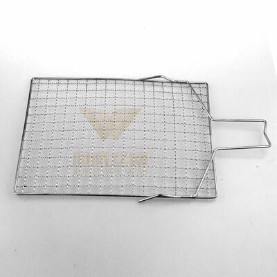 Lightweight Design Stainless Steel BBQ Mesh Grid For Effortless Outdoor Carrying