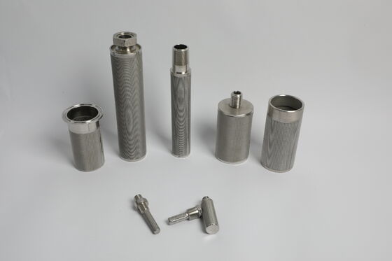 High Filtration Efficiency Sintered Filter Medium No Media Shedding