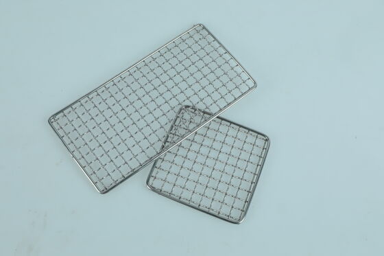 Oil Drip Holes SS Grilling Mesh Mat Keep Food Low-fat And Healthy