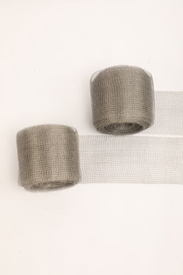 Metal Pure Material Knitted Filter Mesh Food Grade Available