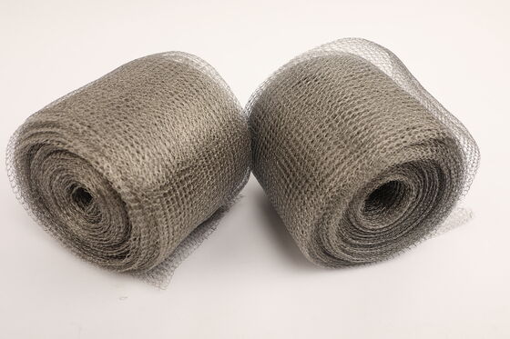 Anti Clogging Feature Loop Knit Wire Mesh Chemical Resistant