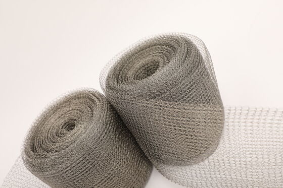 No Deformation Under Heavy Load Knitted Filter Mesh Stable Filtration Efficiency