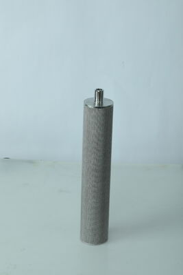 High Dust Holding Capacity Sintered Filter Candle Compact Structure Design