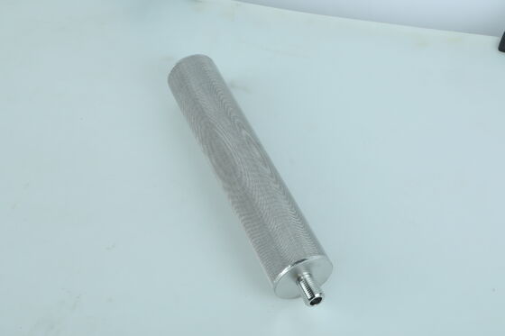 High Filtration Accuracy Grade Sintered Filter Medium Low Flow Resistance
