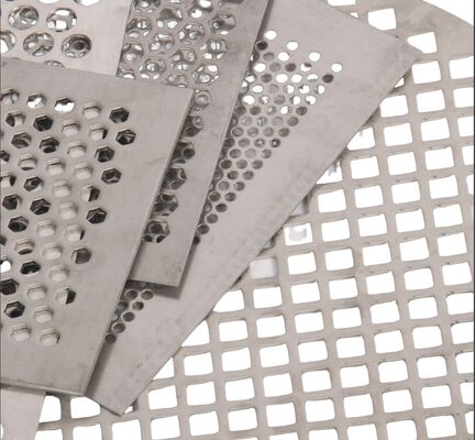 Uniform Stress Distribution Perforated Metal Products Low Maintenance Cost