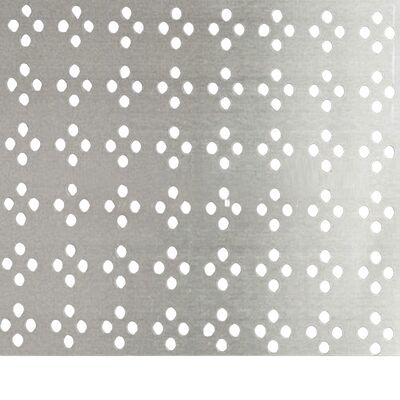 Resistant To Impact Chipping Punched Metal Mesh Uniform Stress Distribution