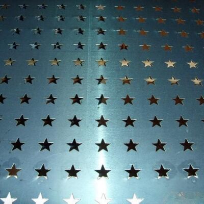 Anti-static Surface Treatment Perforated Metal Products Precise Hole Pattern