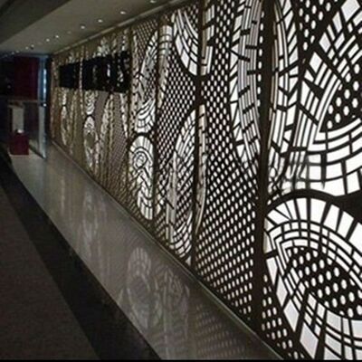 Uniform Hole Distribution Perforated Screen Metal Suitable For Ventilation Grille