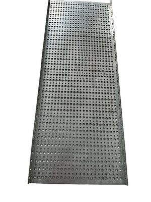 Galvanized Anti-Rust Treatment Drilled Metal Sheets Low Maintenance Cost