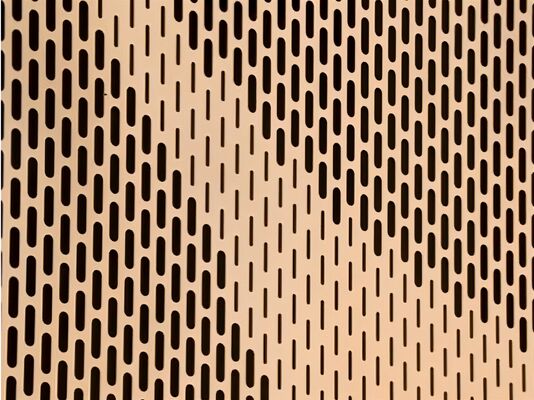 Easy to install Perforated Metal Filter Plates High temperature resistance