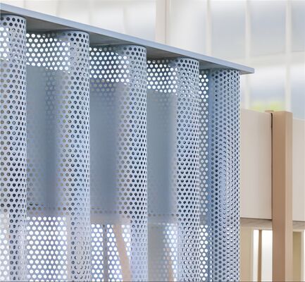 Anti-clogging Design Perforated Metal Screens Beautiful Appearance