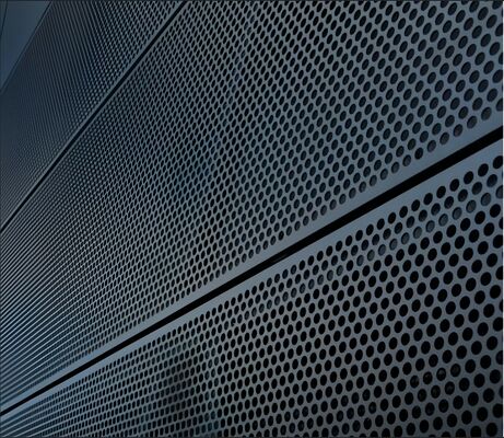 High Temperature Resistance Drilled Metal Sheets Stainless Steel Option