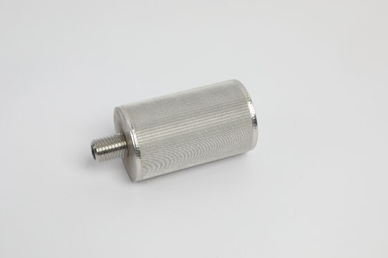 Strict Quality Control Standard Sintered Filter Cartridge No Media Shedding