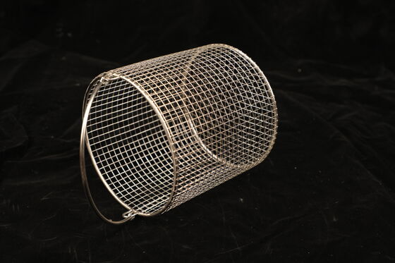 Wire Diameter Customizable Mesh Basket Foldable Available