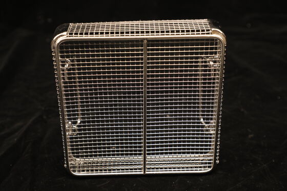 High Strength & Toughness Metal Mesh Basket Compact Structure