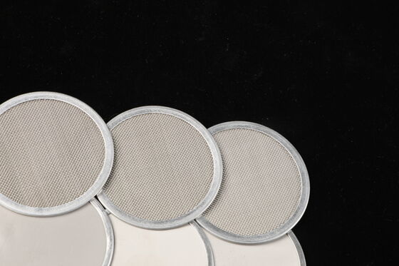High Purity Retention Metal Mesh Filter Reusable After Backwashing