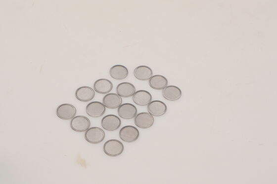 Resistant To Abrasive Particles Metal Mesh Filter Low Emission Of Contaminants