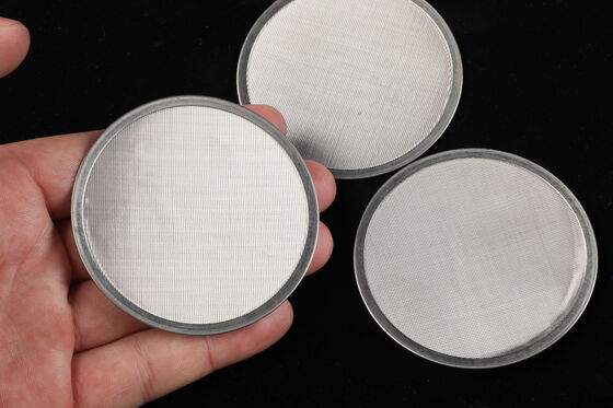 Easy replacement part SS Mesh Screen Filter Gas dust removal