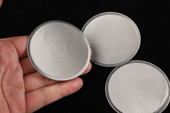 Easy replacement part SS Mesh Screen Filter Gas dust removal