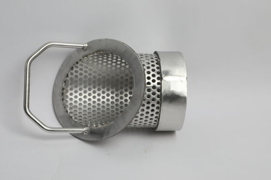 Consistent Efficiency Across Pores Metal Filter Element High Dirt Holding Capacity