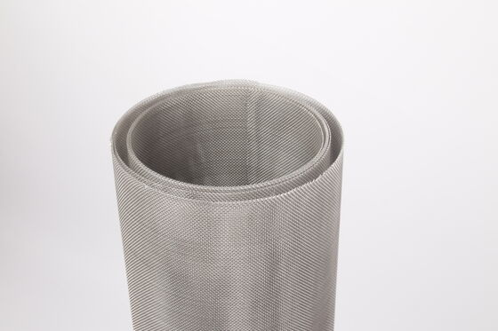 Firm Connection Points SS Wire Mesh Suitable For Food Industry