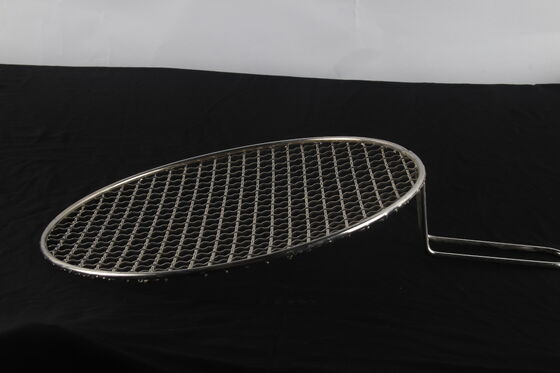 Not Easy To Break Stainless Steel BBQ Grid Even Heating