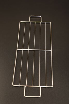Brushed Finish For Easy Cleaning SS Grilling Mesh Mat No Burrs No Sharp Edges
