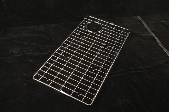 Lightweight Yet Thickened Structure Ss Grilling Mesh Mat Easy To Clean