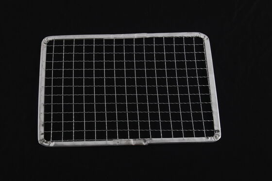 Reinforced Frame Stainless Steel Grill Mesh Long Service Life
