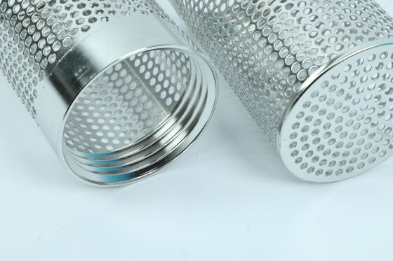 High Dirt Holding Capacity Metal Fiber Filter Element Food Grade Safe Material