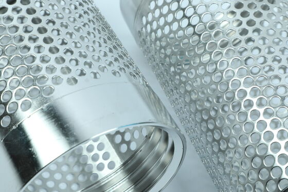 Good Thermal Conductivity Metallic Filter Element Uniform Fluid Distribution