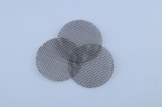 Precision Micron-level Particle Retention SS Mesh Filters Low Pressure Drop