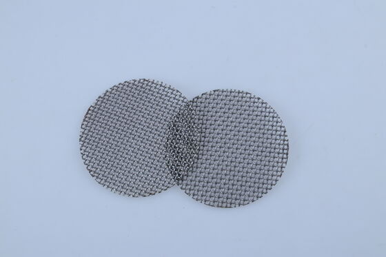 Precision Micron-level Particle Retention SS Mesh Filters Low Pressure Drop